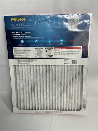 (4 Pack) 3M Filtrete Allergen Defense Air Filters, 1000, 20x25x1 - Picture 5 of 9