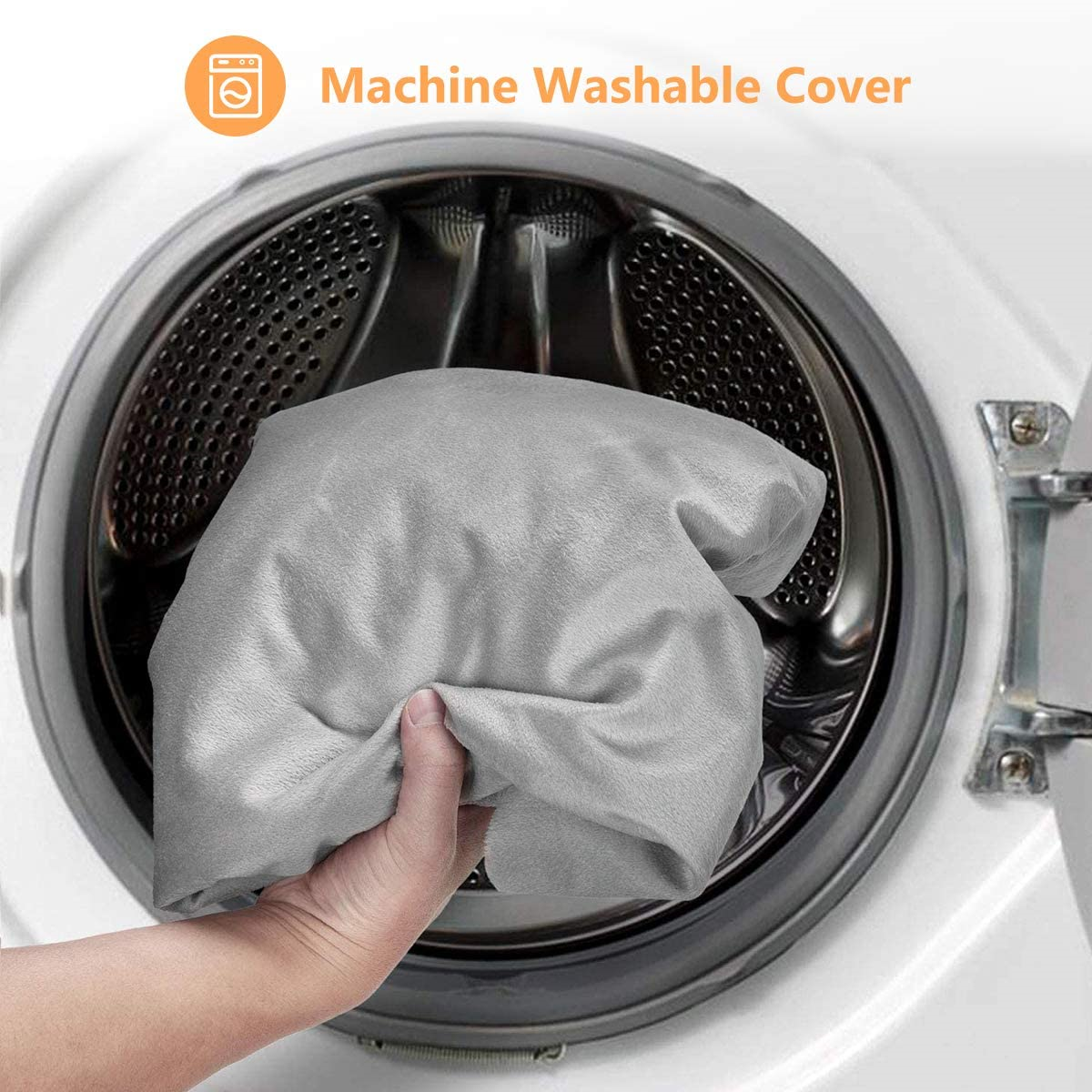 OasisSpace Bed Wedge Pillow for Sleeping, Back Positioning Elevation