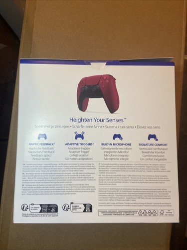 Controller wireless Sony PS5 DualSense. Rosso Cosmico. Nuovo e Sigillato! - Foto 2 di 2