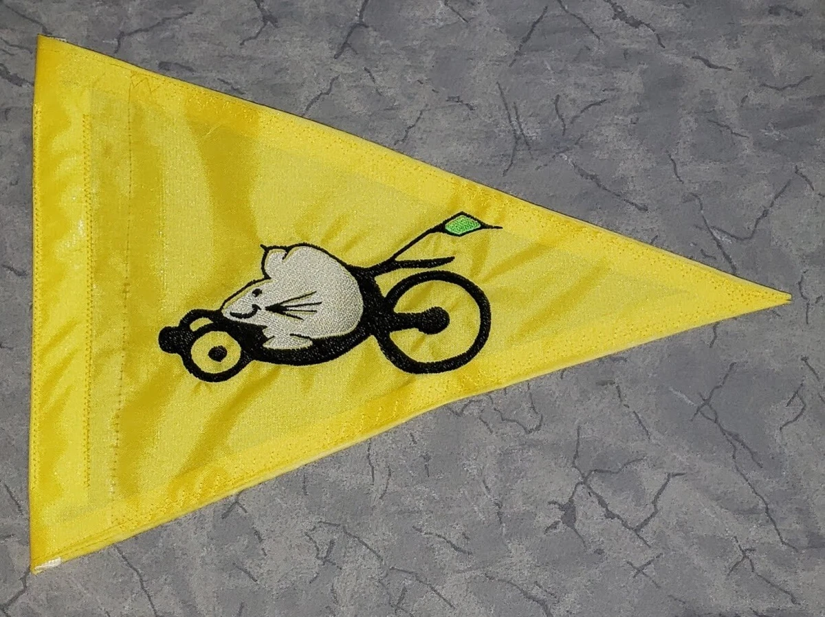 Custom Mousetrike Safety Flag Great Replacement Flag for Recumbent
