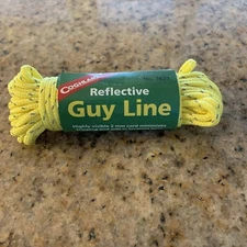 Coghlan's Reflective Guy Line No. 1625 25 Feet / 7.6 Meters BRAND NEW