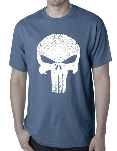 Funny t shirts THE PUNISHER T SHIRT Skull T shirts Super Hero Men's ladies - Picture 21 of 36