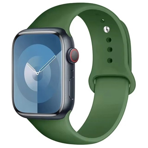 Bracelet pour Apple Watch 38-49mm, Sport Silicone Compatible Series 3-8 SE Ultra - Picture 9 of 48