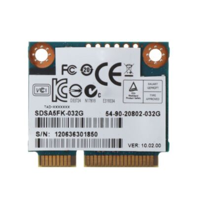 MSATA 32G SDSA5FK-032G Half Size Adapter Card Converter for PC Computer