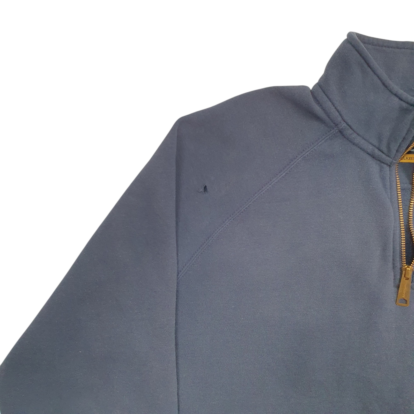 CARHARTT 1/4 Quarter Zip Ruby & Quiri Jumper Sweatshirt Mens L image 4