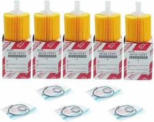 Toyota Genuine Parts 04152-YZZA1 1/2 case (QTY5) Oil Filters