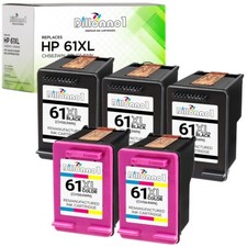 61XL Fits HP 61XL Black Ink Cartridge HP 61 HP ENVY 4500 4501 4502 4504