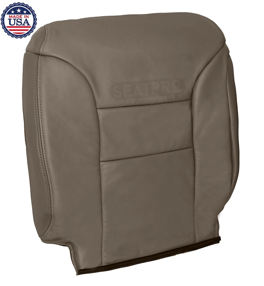 Juego de cubierta de asiento de repuesto de cuero para Chevy Tahoe/Suburban 1995-1999 tostado Foto 3 de 4