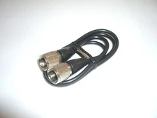 WORKMAN CX-3-PL-PL 3FT RG-58 ANTENNA COAX PATCH CABLE BLACK w/ MOLDED PL-259s