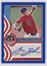 2025 Panini Stars and Stripes Team Sets 82/100 Carson Bolemon #NTS-CB Auto 0j81