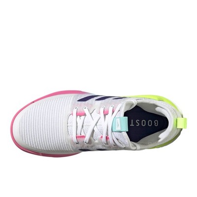 Size 5 - Adidas Crazyflight Mid White Purple Pink W for sale