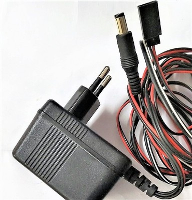 RC CAR CHARGER SABATTINI WITH 2 ATTACHMENTS 230V 50Hz TX 12V RX 7.5V 100mAh