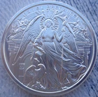 1 oz. URIEL ARCHANGEL Series #5 New Archangel back round BU .999 fine silver