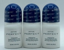 Zermat Perfect Deodorant Roll-On For Men 3.0 oz 3 Pcs