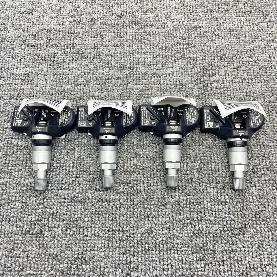 Set of 4PCS 5Q0907275B TPMS Tire Pressure Sensors for Audi A Q RS Porsche VW Foto 3 de 4