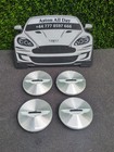 Set 4 GENUINE ASTON MARTIN V8 V12 DB9 DBS VANQUISH RAPIDE ALLOY WHEEL CENTRE CAP