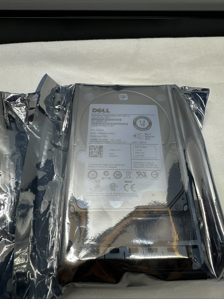 DELL Enterprise Performance 10K HDD v7 1.2TB ST1200MM007   w/Caddy 2.5” - Image 3 of 4