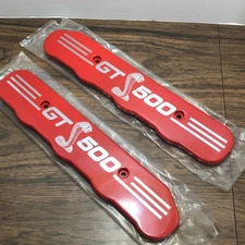 2007-2014 Shelby GT500 Logo Ford Engine Coil Covers Pair Red Custom Ansen USA