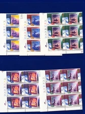 1988 SG1414-1418 14p-35p Christmas Set (5) Cyl Blk(6) Unmounted Mint lbfc