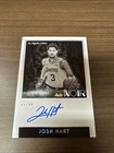 2018-19 Panini Noir Josh Hart Auto Black And White /99 Lakers. Auto Noir