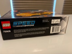 LEGO SPEED CHAMPIONS  : 75909 McLaren P1 New&Sealed