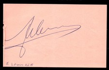 Jam Lammers F1 ATS Shadow Le Mans authentic signed autograph signature COA UACC