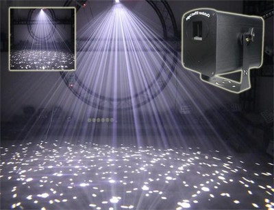 Outdoor 3W Night Sky White Twinkling Stars Laser light DJ Party waterproof light