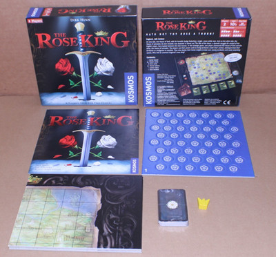 USED / COMPLETE / VERY GOOD / The Rose King by Dirk Henn 2 Player Kosmos Games