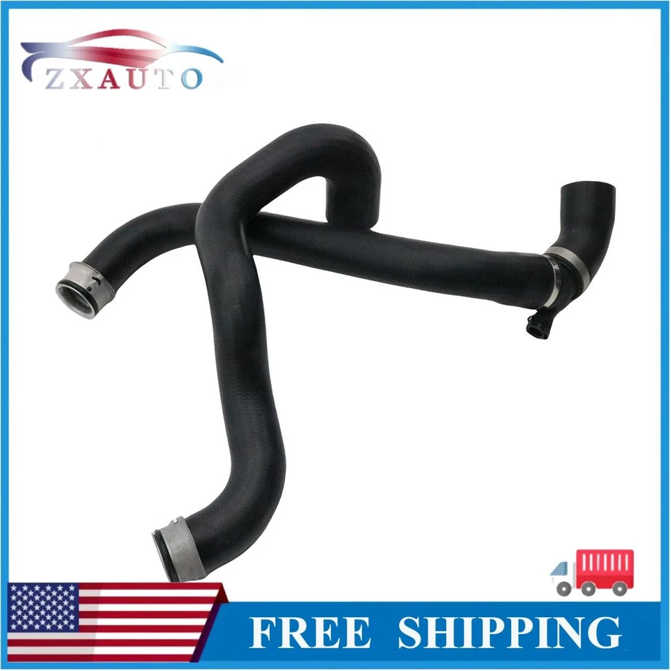2Pcs Radiator Coolant Hose Upper & Lower Kit Fits 03-05 Mercedes Benz E320 3.2L - Image 2 of 4