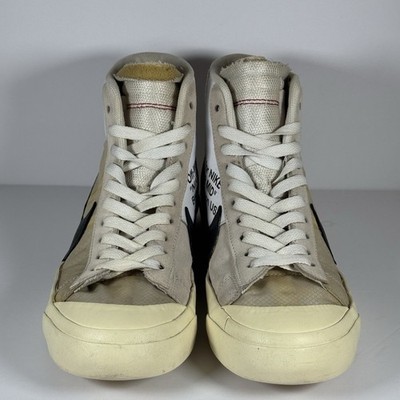Nike Blazer Mid Off-White The Ten OG 2017 AA3832-100 Virgil Abloh Men\'s Size‎ 8 Nike Blazer Mid Off-White The Ten OG 2017 AA3832-100 Virgil  main image 2