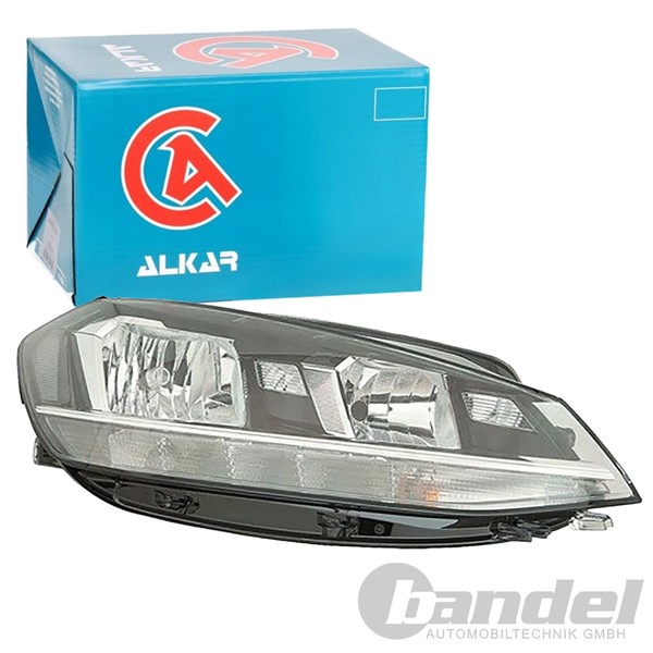 Alkar H7 H9 Scheinwerfer +LWR-MOTOR Rechts Passend FüR VW Golf | 2796137-image