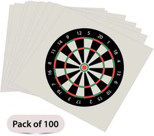 100pc Target Paper Holder 14cm Air Rifle Shooting for BB Pistol Gun Airgun Round