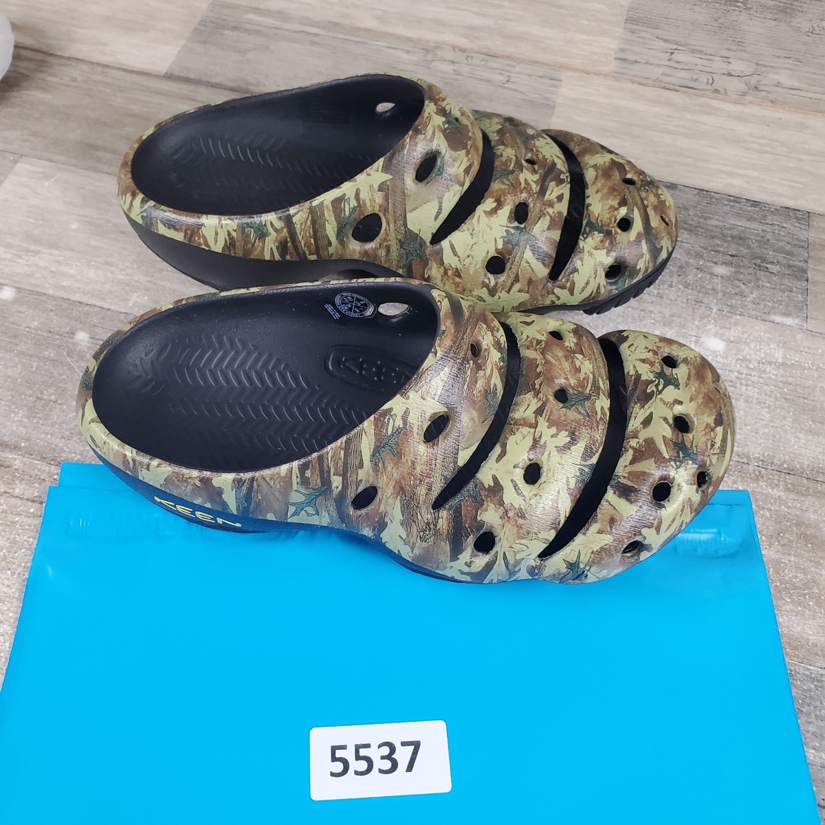 Keen Yogui Arts Clogs Men\'s Size 11 Green‎ Camo Rubber Slip On Shoes Sandals Men main image 2