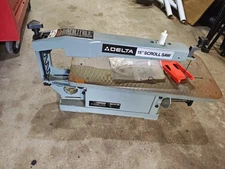 Delta 15" Scroll Saw Heavy Duty Cast Iron Tabletop Scroll Saw - Model 40-150