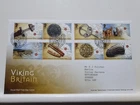 GB FDC FIRST DAY COVER, 2024, 20.2.24, Viking Britain, Shield Cancel