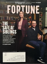 Fortune Magazine Safe AI Siblings Amodei Warren Buffet December 2025 January 26
