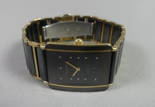 FINE RADO DISTAR SWISS MEN'S QUARTZ CERAMIC WRISTWATCH IN BOX - $1700 RETAIL!