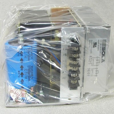 Sola 83-24-260-03 Linear DC Power Supply Input: 120/240 VAC 50/60 Hz Out: 24 VDC
