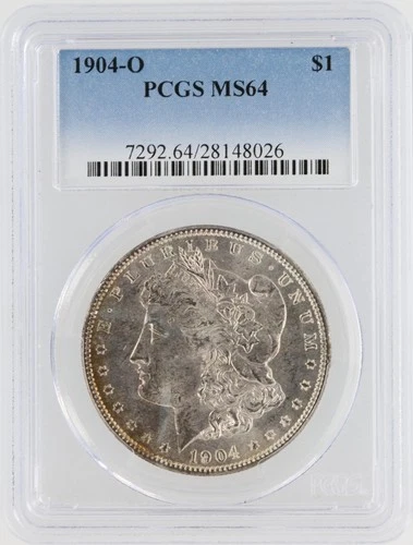 1904-O Morgan Silver Dollar PCGS MS64 S$1 New Orleans Minted No Reserve