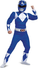 Power Rangers Boys Blue Ranger Costume