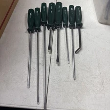 SK Hand Tool 8 Piece SureGrip Screwdriver USA 85008 85002 85012 Ect NICE SET