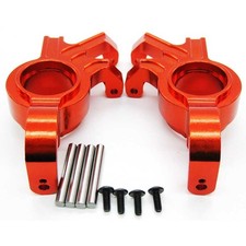 CNC metal Steering Hub Carrier 2PCS For 1/5 T...