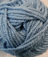 Brava Knit Picks Worsted Weight Yarn  100 g each- Color Denim Lot (2)