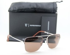 NEW OLIVER PEOPLES OV 1343S 503653 R-2 BROWN GUNMETAL AUTHENTIC SUNGLASSES 56-18