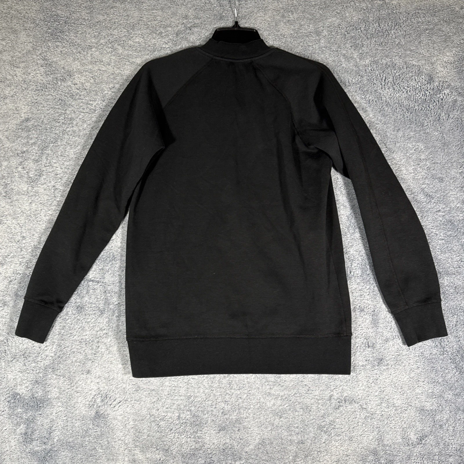 Apple Store Employee Jacket Full Zip Adult Size Small Logo Black Cotton Blend - product detail image 11
