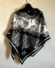 Class Roberto Cavalli Silk Scarf 46 X 46 Flow...