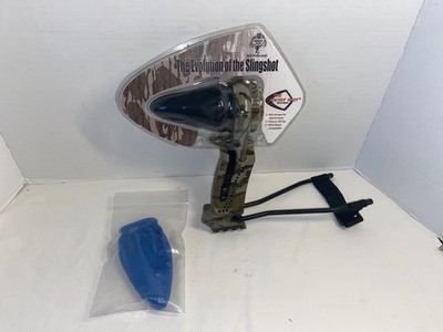 Mossy Oak  Bottomland The Pocket Shot Camouflage Slingshot W/Cover NIP (USA)
