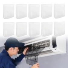 10x Air Conditioner Filter Cuttable Dustproof Air Conditioner Grill Cover Indoor