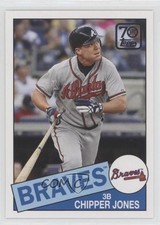 2021 Topps 70 Years of Topps Baseball Chipper Jones #70YT-35 HOF 02v3