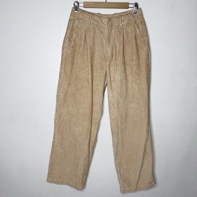 Our legacy Borrowed Chino Beige Minimalist Corduroy Pants Pockets Mens US 28